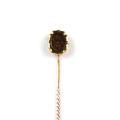 Victorian Mourning Tie Pin