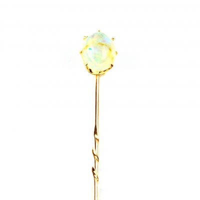 Opal Set Tie Pin