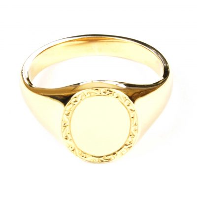 9 Carat Yellow Gold Signet Ring